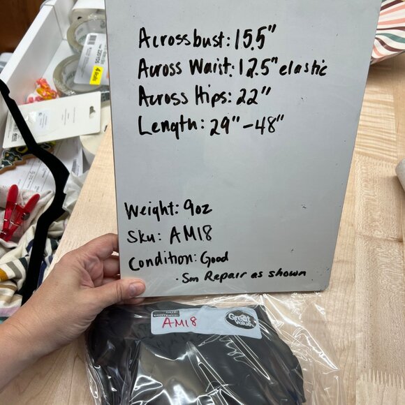 The Vintage Shop Pleated Skirt Sleeveless High Low Dress Black Size Small - Picture 11 of 12